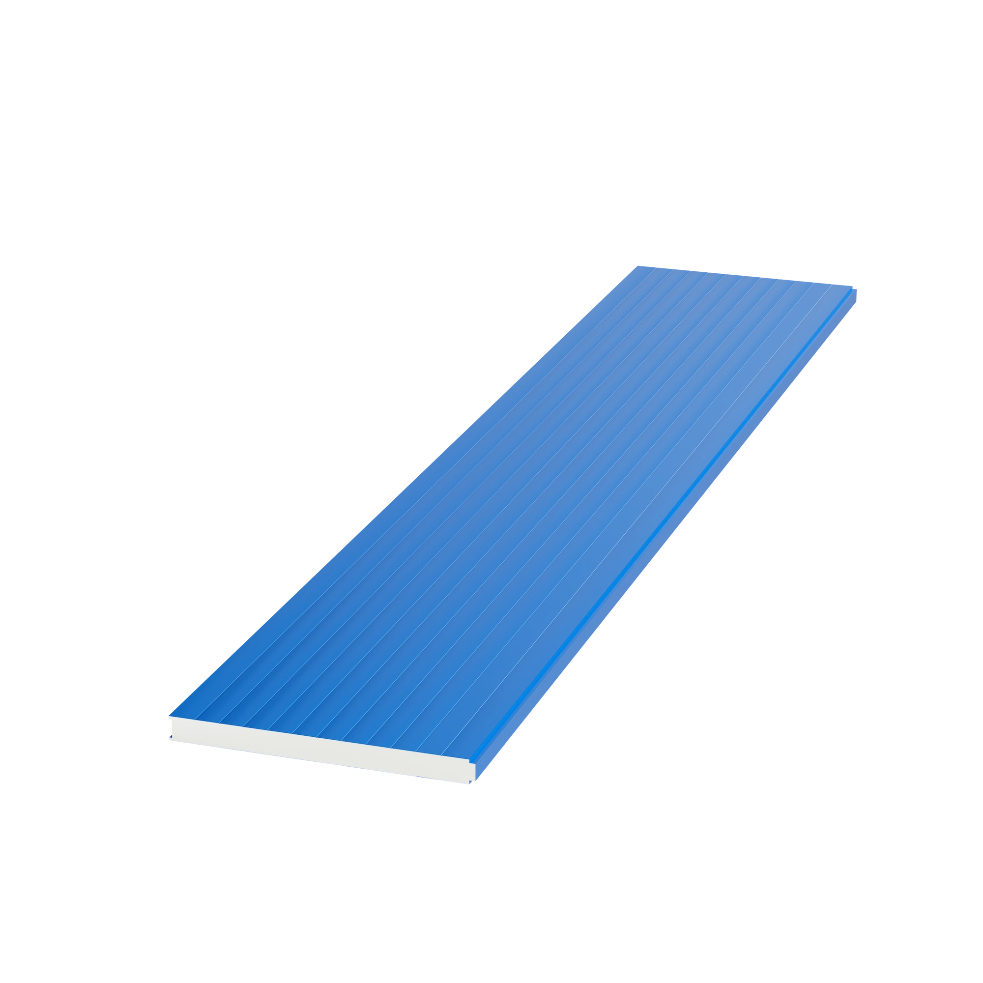 Panel Tipo Sandwich Fachada - Azul RAL 5005