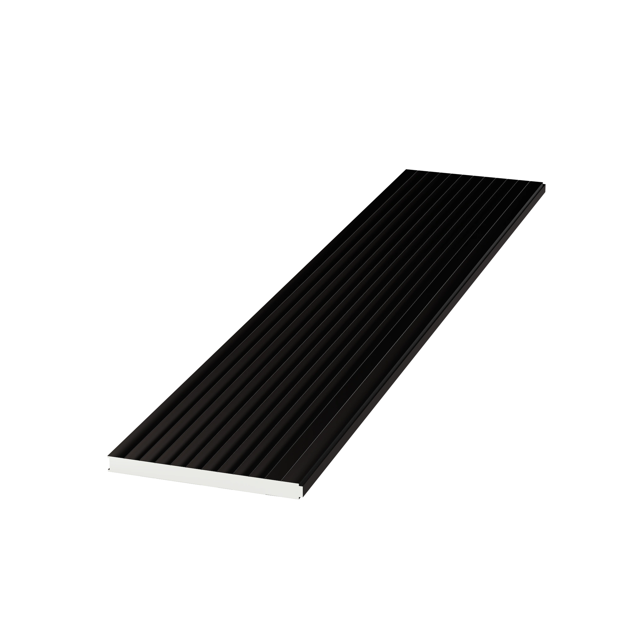 Panel Tipo Sandwich Fachada - Negro RAL