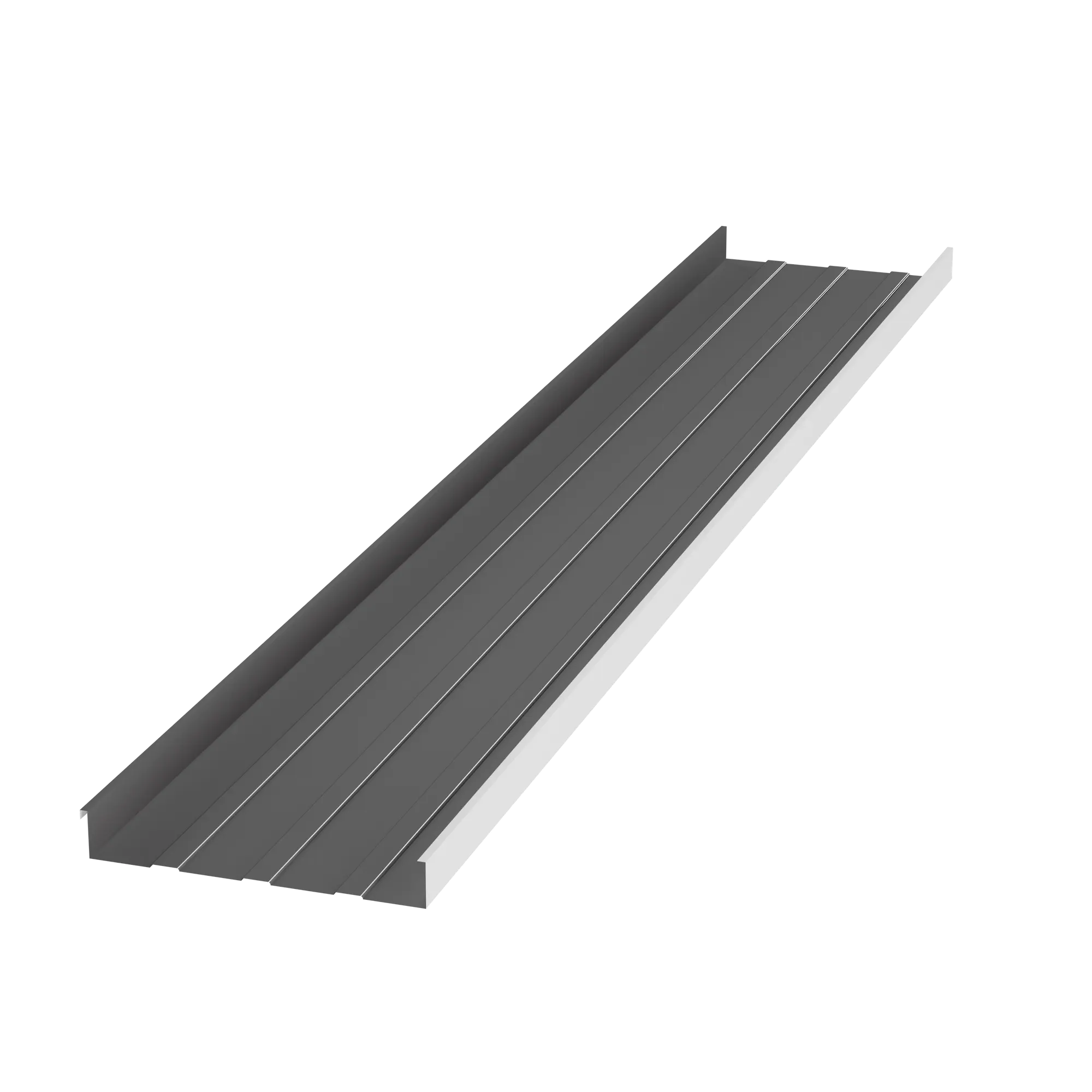 Teja Standing Seam 2 Pulgadas - Gris Ral 9006